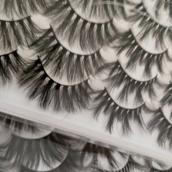 3D Mink Eyelashes Handmade 16Pair False Long 20mm - Picture 4 of 4
